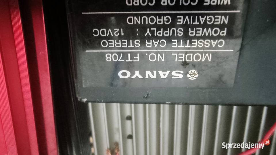 Sanyo Calrion Nakamichi Wzmaczniacz Retro Zapco Sochaczew