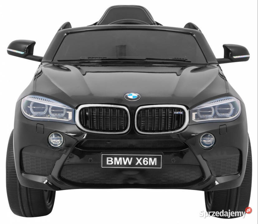 Auto na akumulator BMW X6M czarne EVA 2x45W mazowieckie sprzedam