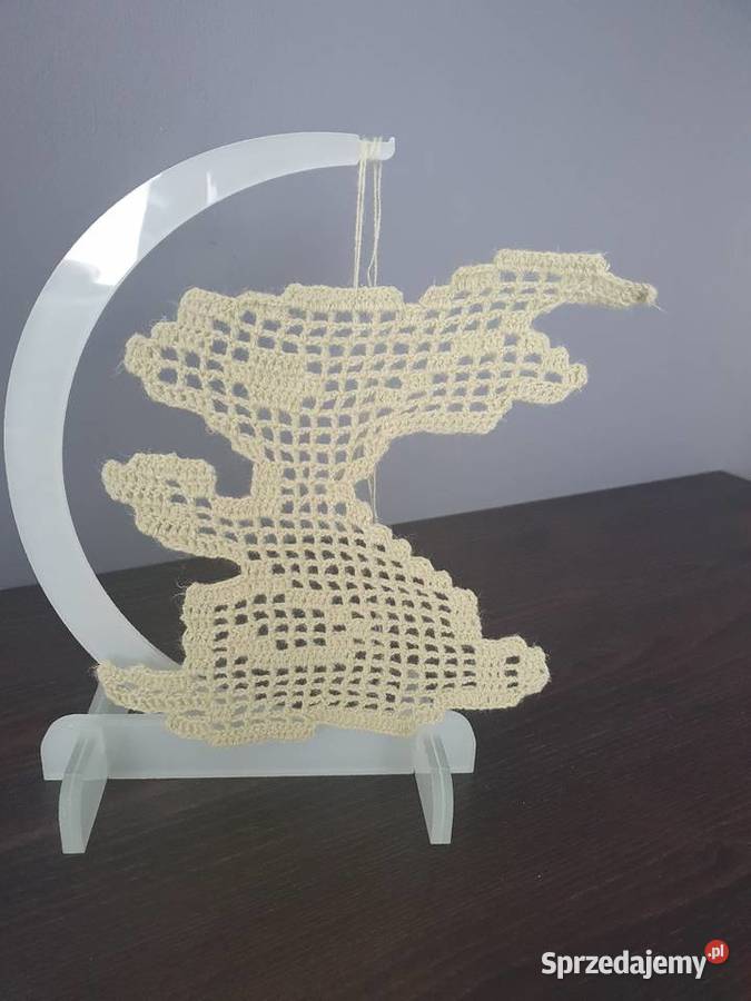 Zajączek Wielkanocny ozdoba okienna Jastków