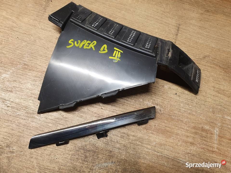 SKODA SUPERB III 3 LIFT LISTWA LEWA PRZÓD Karoseria Międzychód