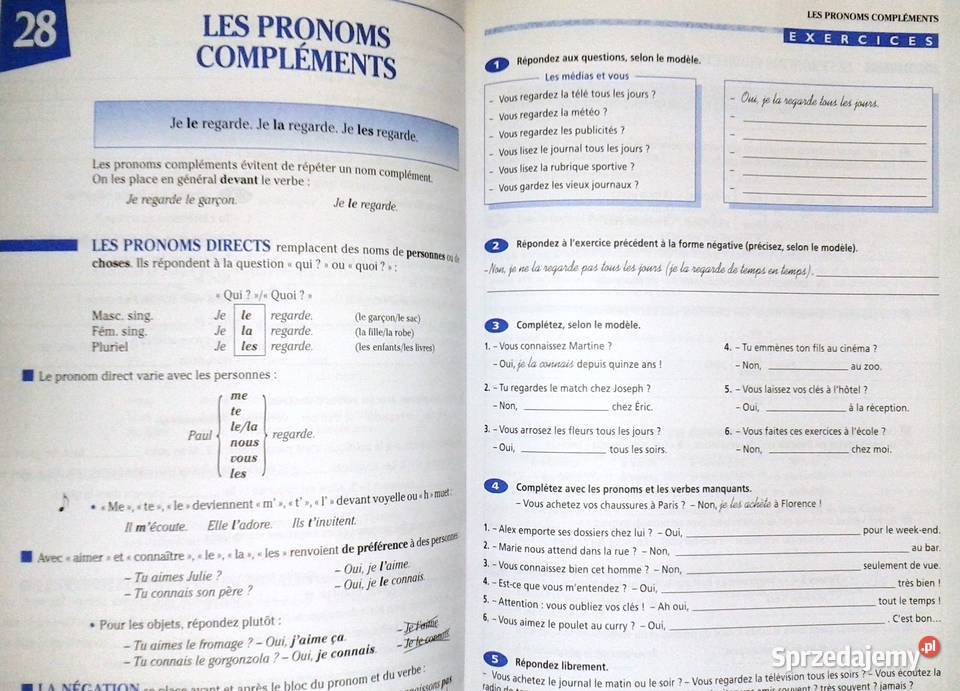 Grammaire progressive du franais avec 600 Chełm