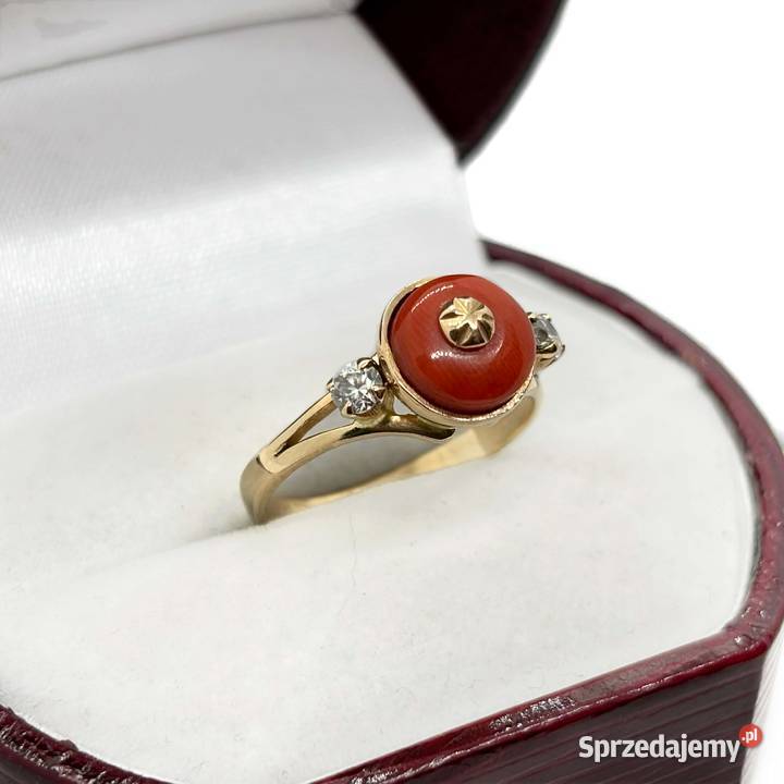 Złoty Pierścionek Próby 585 346g Rozmiar 16 Elbląg