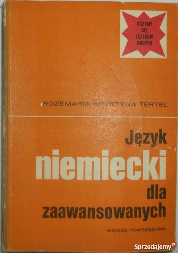 JĘZYK NIEMIECKI ZAAWANSOWANYCH Elbląg sprzedam