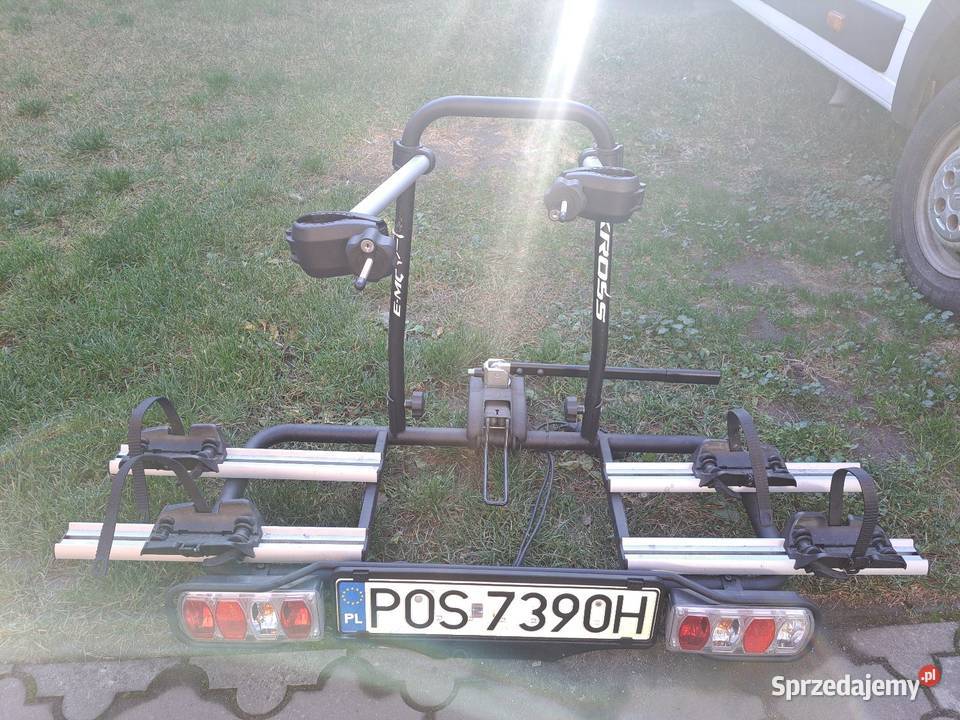 Bagażnik samochodowy na hak KROSS eMOVE 20 na 2