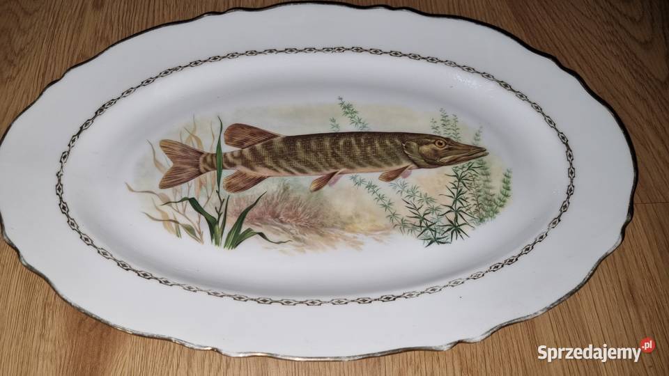 Serwis Rybny Porcelana Francuska Wola Podłężna