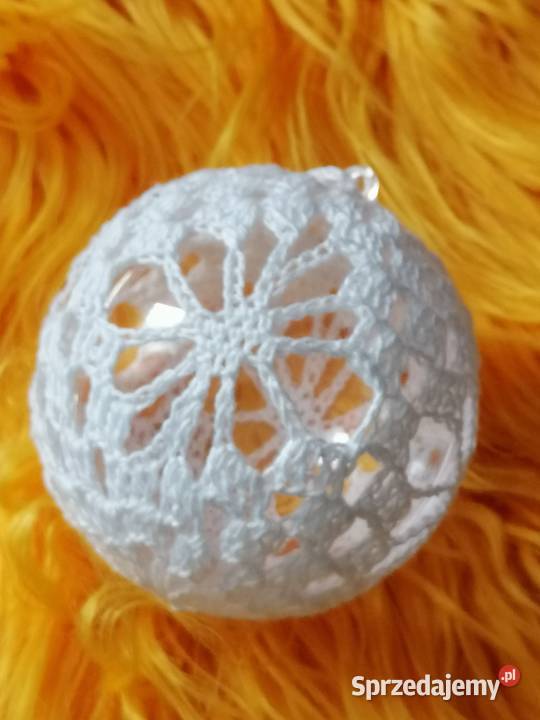 Zestaw 6 sztuk bombek na choinkę 8 średnicy śląskie