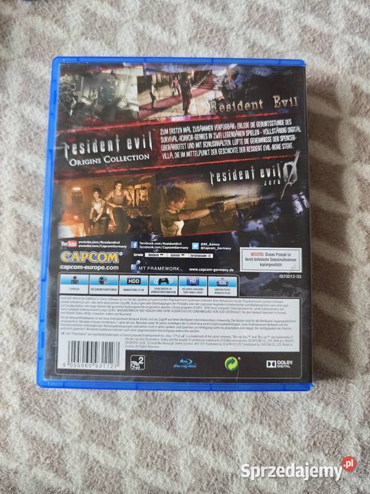 Sprzedam grę resident evil orings collection na Krapkowice