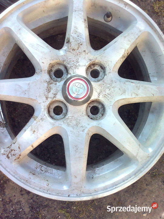 Felgi aluminiowe 14 Toyota Yaris Średnica 14" Jarosław