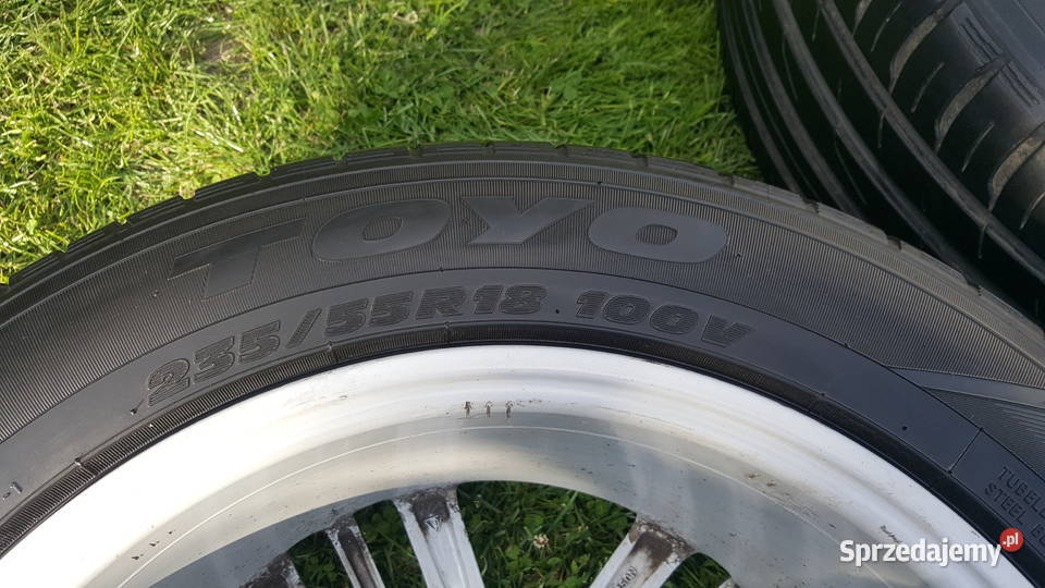 Felgi BBS Porsche 18 5x130 z oponami TOYO Opojowice