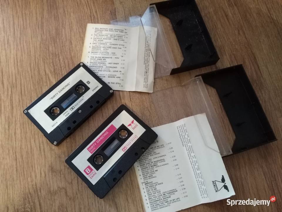 Kasety Dirty Dancing dwie części okazja Włocławek