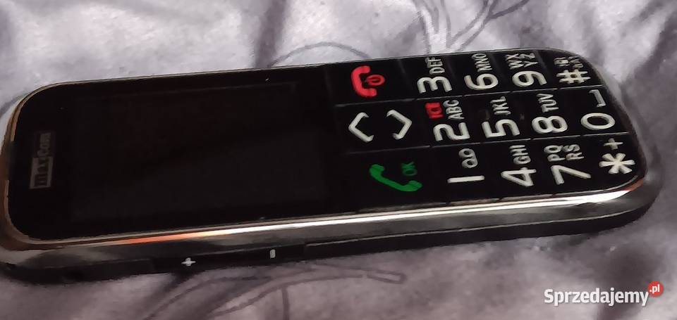 Telefon komórkowy Seniora babci dziadka Maxcom