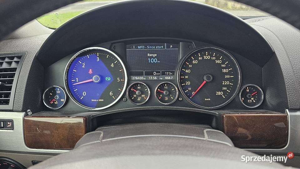 VW Touareg 30TDI 2007r elektryczne szyby