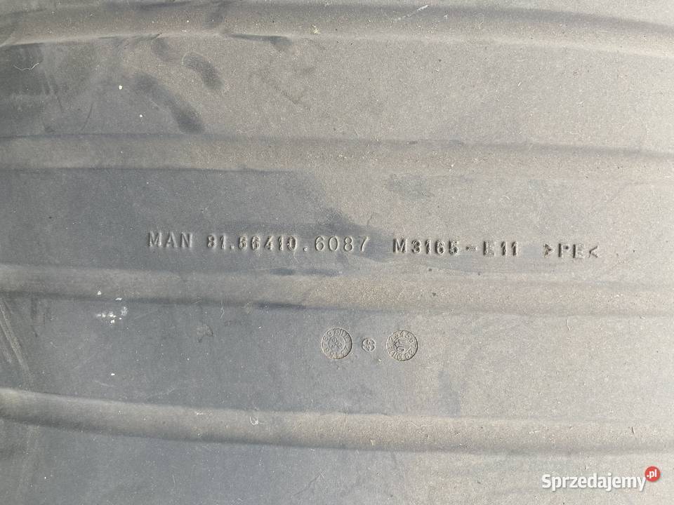 Nadkole Błotnik Tył Man TGA TGS TGX 81664106087 ciężarowe Nadkola