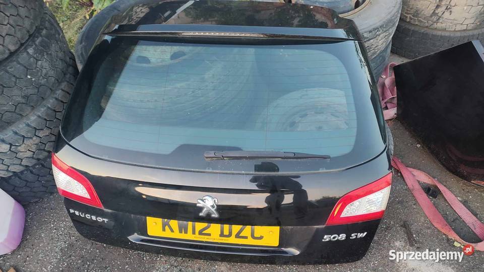 Klapa bagażnika kompletna Peugeot 508 I KTVD osobowe