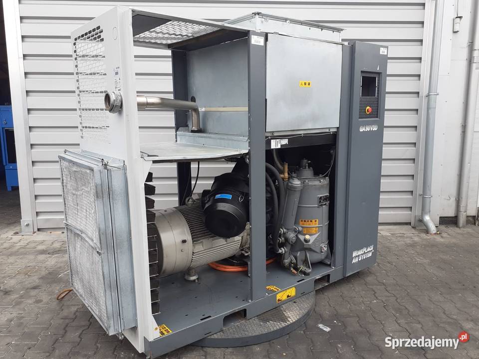 Sprężarka śrubowa ATLAS COPCO GA90VSD 90kW Kompresory Wilków