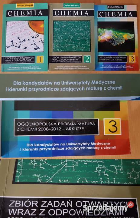 Chemia Witowski matura medycyna studia testy Kielce