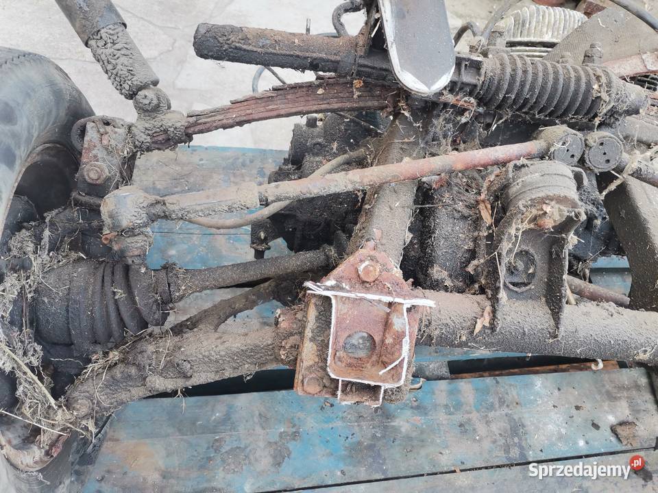 Silnik ze skrzynią sanki zawieszenie trabant 601 Gubin
