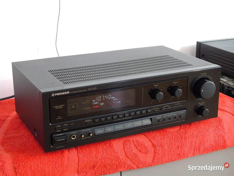 Wzmacniacz z radiem Pioneer SX-221R sprawny i ładny. WYSYŁKA