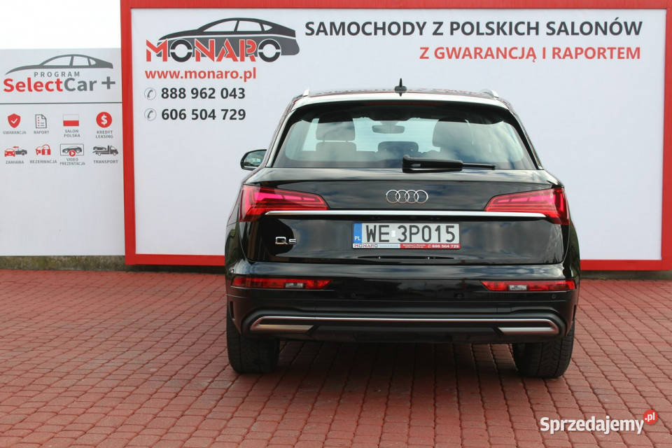 Audi Q5 35 TDI mHEV STronic Salon Polska czujnik deszczu Włocławek