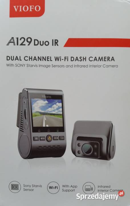 Kamerarejestrator jazdyparkowania VIOFO A129 Duo mazowieckie