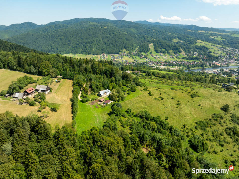 Działka inwestycyjna Krościenko Dunajcem 110m małopolskie Krościenko nad Dunajcem