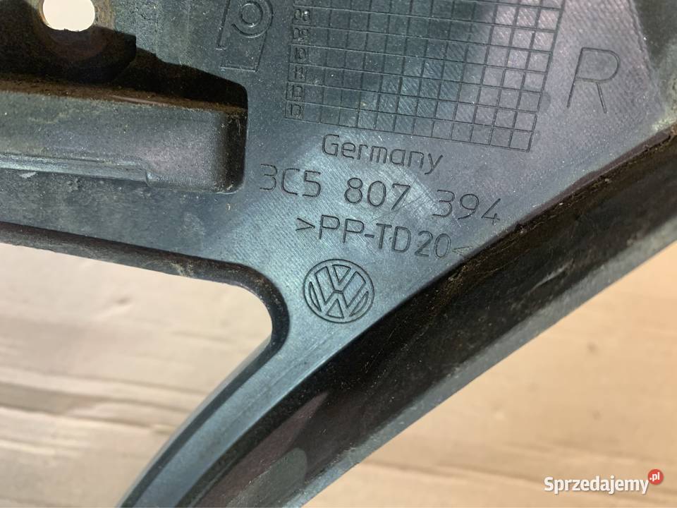 Ślizg zderzaka tył P 3C5807394 vw passat b6 Szczecin