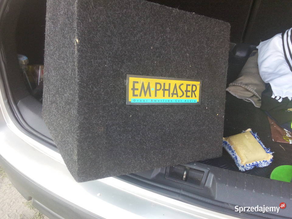 Subwoofer Car Audio Emphaser Bass Tuba Skrzynia Jarosław