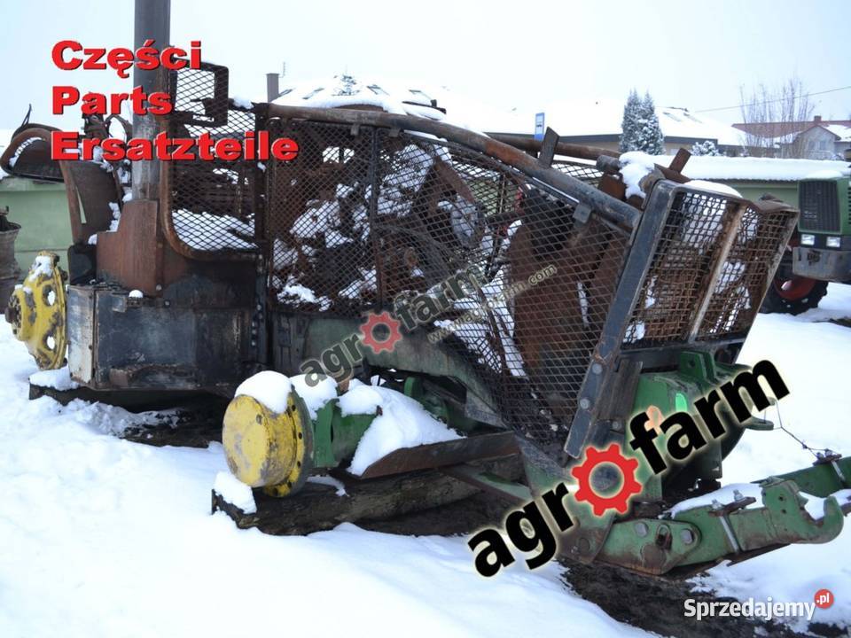 John Deere 7930 części silnik skrzynia biegów