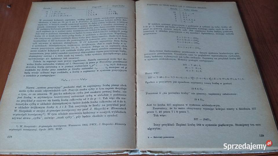 Materiały pomocnicze do nauczania matematyki w Gdańsk