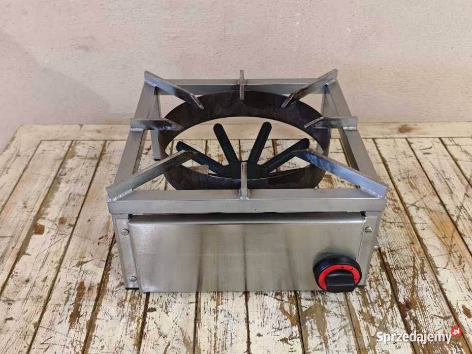 TaboretPalnik gazowy WOK 9 kW gaz ziemny 40x40 Góra