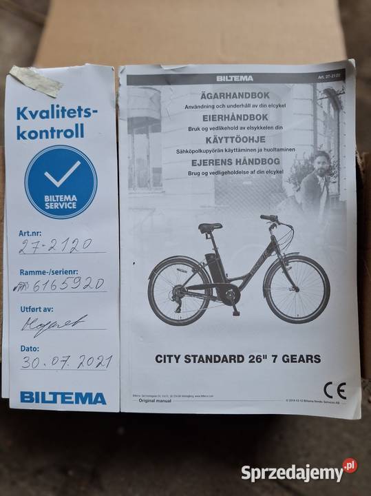 Rower ze wspomaganiem elektrycznym elektryczny Miłakowo sprzedam