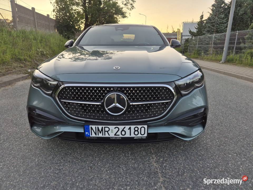 MercedesBenz Klasa E 300e 9GTRONIC AMG Line gniazdo USB Klasa E Mrągowo