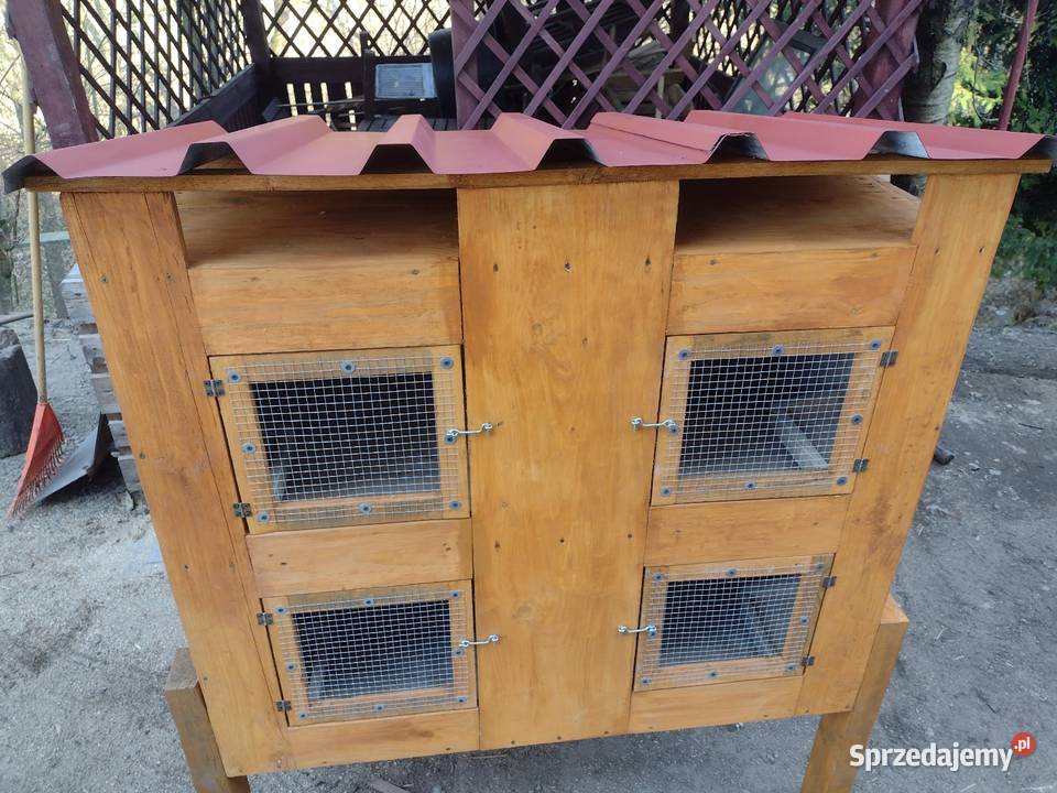 Klatki na króliki nowe z deski 25 Króliki Krzeszowice