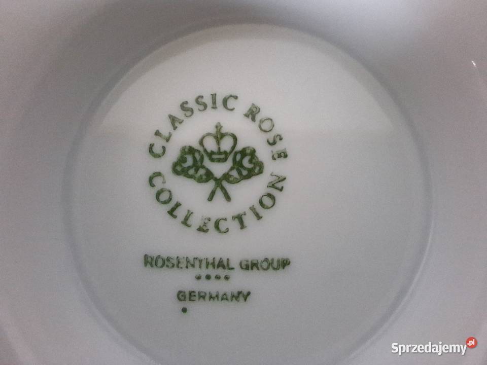 Rosenthal Maria Biała Porcelanowa cukiernica 6 Cukiernice Gdańsk sprzedam