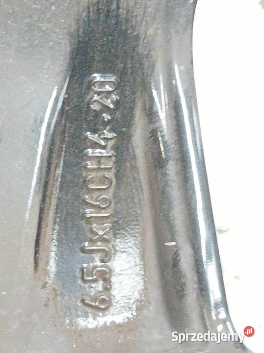 FELGA ALUMINIOWA R16 4X108 ET20 OC65MM Samochodowe świętokrzyskie