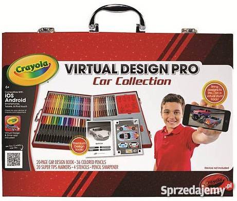 Crayola Auta Samochody Gra ŻYWA Kolorowanka Mogilany