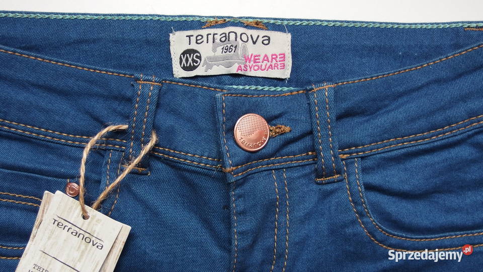 Spodenki szorty jeansowe jeans Terranova xxs 32 Terranova Toruń