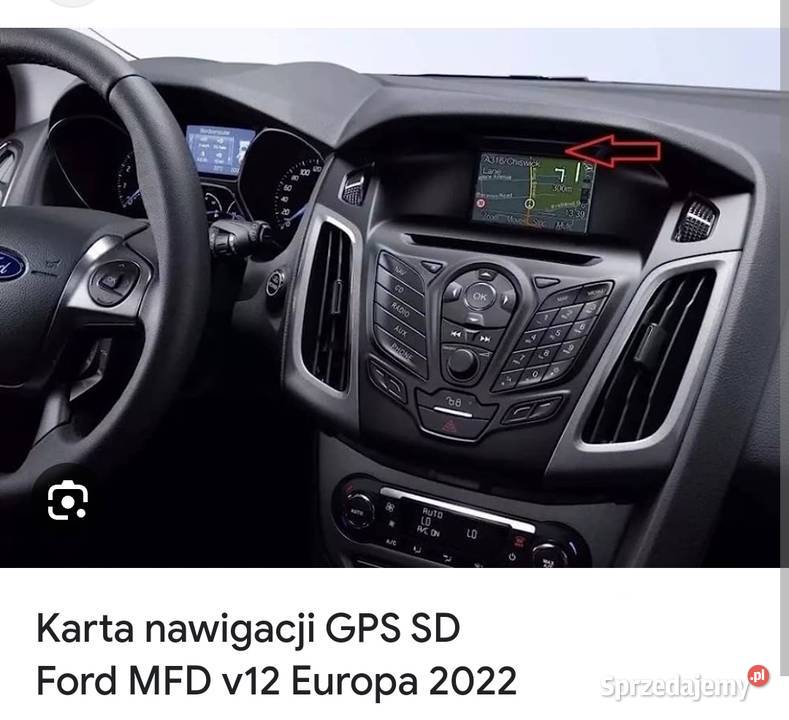 MAPA FORD MFD SYNC1 2022 C-MAX FOCUS KUGA NOWOŚĆ Zgierz - Sprzedajemy.pl