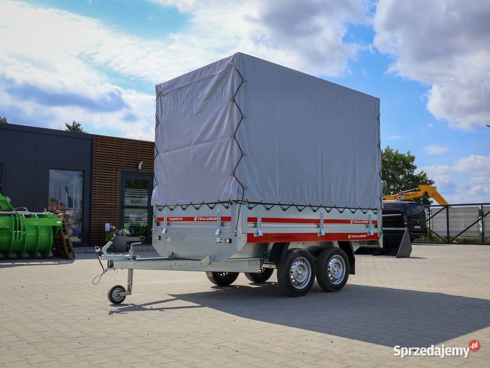 TEMARED TRANSPORTER 25152 przyczepa dwuosiowa