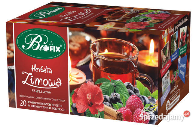 Bifix herbata zimowa ekspresowa 20 t czarna z Stare Miasto