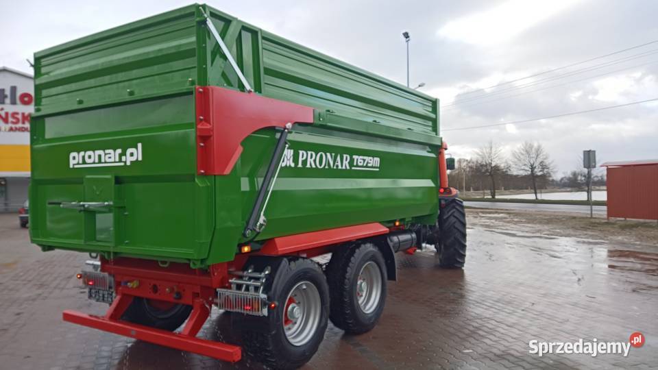 NOWA Przyczepa rolnicza skorupowa T679M PRONAR w Maszyny rolnicze Opoczno sprzedam