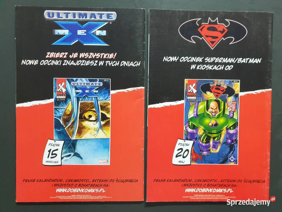 Ultimate XMen 2 komiksy kompletna miniseria 2004 pomorskie sprzedam