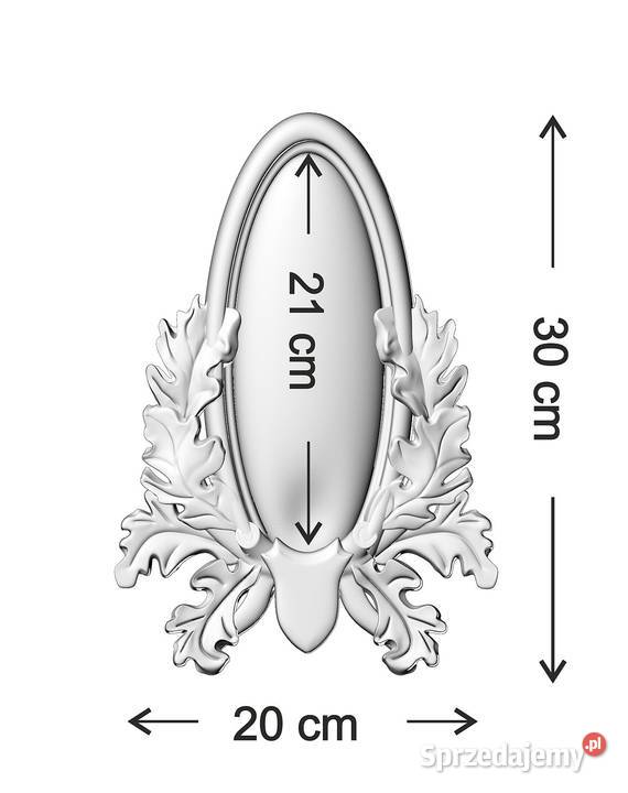 K821R Rzeźbiona deska pod rogacza koziołka dąb Szczekociny sprzedam