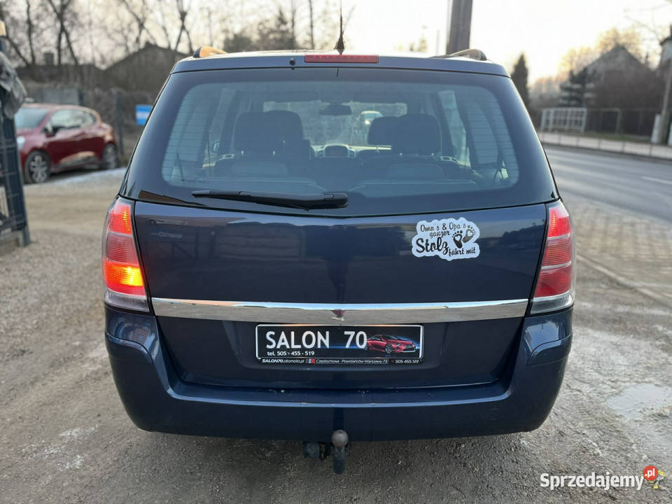 Opel Zafira 18 7osób Klima Tempomat el szyby Bez czujnik zmierzchu Częstochowa