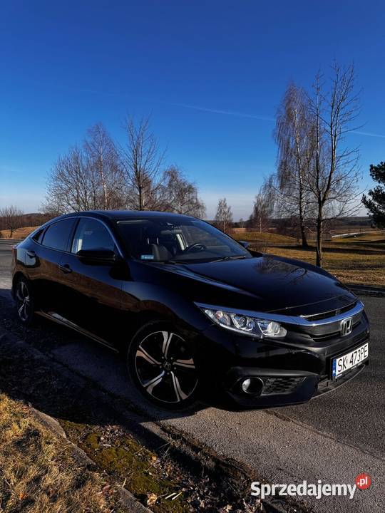 Honda Civic x 15t sedan salon polska ASO bezwypa Kraków