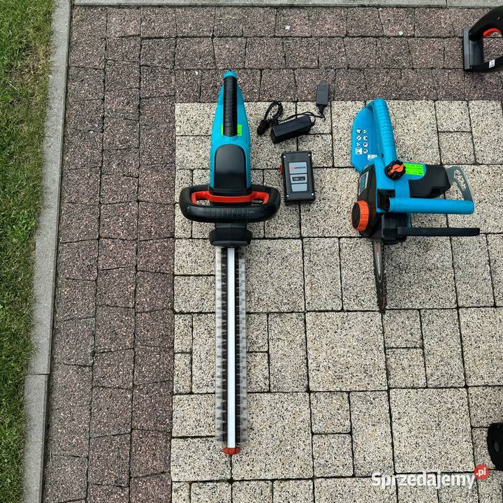ZESTAW akumulatorowy GARDENA piła nożyce dolnośląskie Lubin