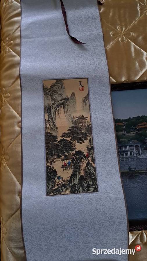 lampa lampion chiński stary unikatowy rękodzieło Warszawa