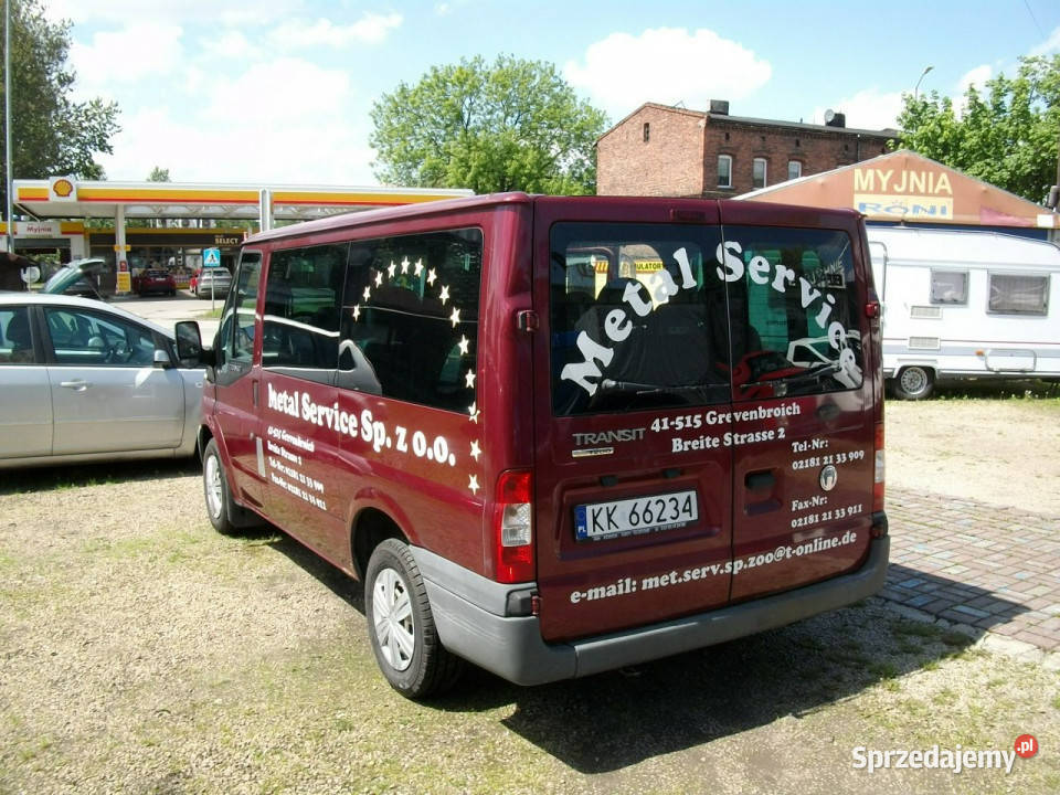 Ford Transit 9 osobowysuper stan22diesel VI 2006 Rok produkcji 2007 Katowice