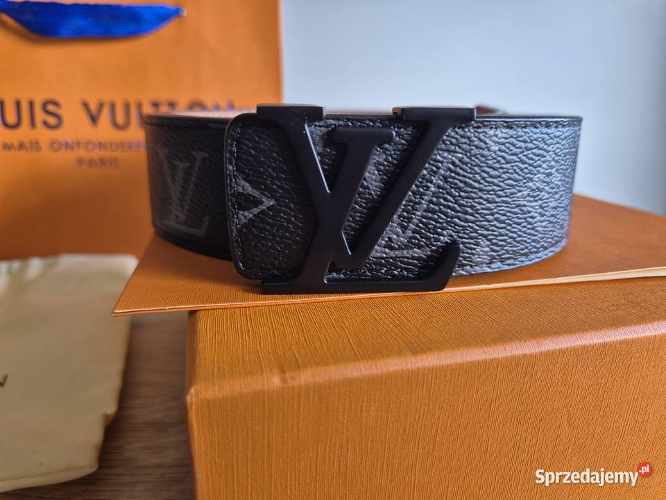 Louis Vuitton LV Monogram Pasek Męski NOWY 105 Dla mężczyzn Poznań sprzedam