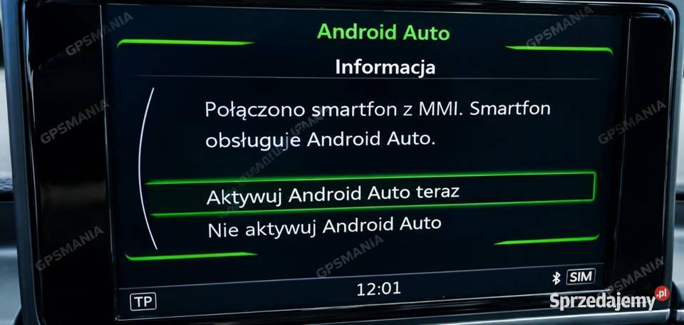 Mapy Audi S4 A5 A6 A7 Q2 Q5 Q7 MIB2 4G MHI2 łódzkie Aleksandrów Łódzki sprzedam